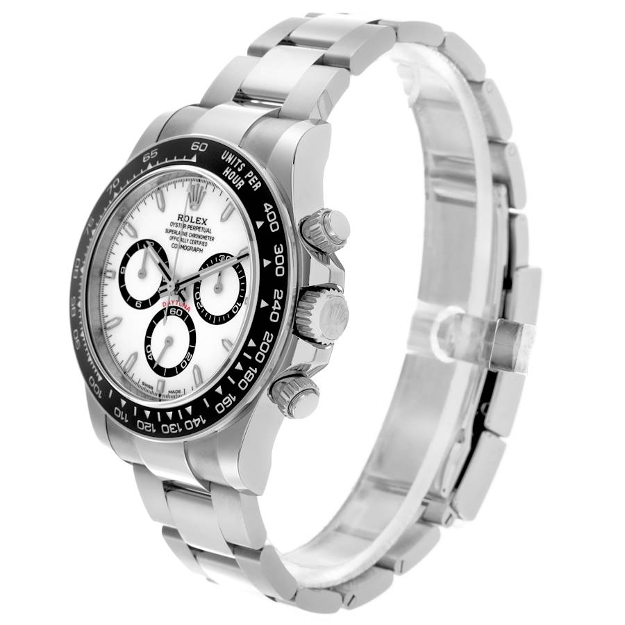 Rolex Daytona Cosmograph Ceramic Bezel White Panda Dial 116500