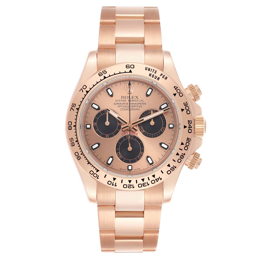 Rolex Daytona Cosmograph Sundust Dial Rose Gold 116505