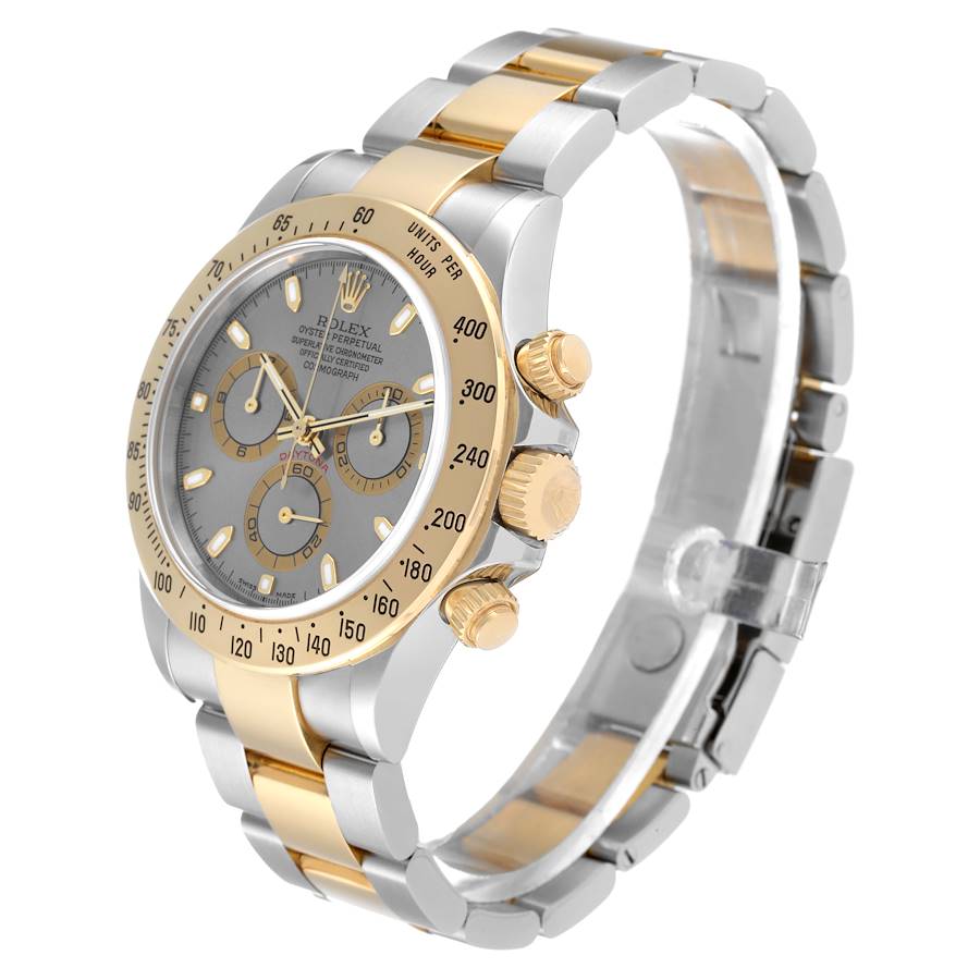 Rolex Daytona Cosmograph Gold Slate Dial 116523