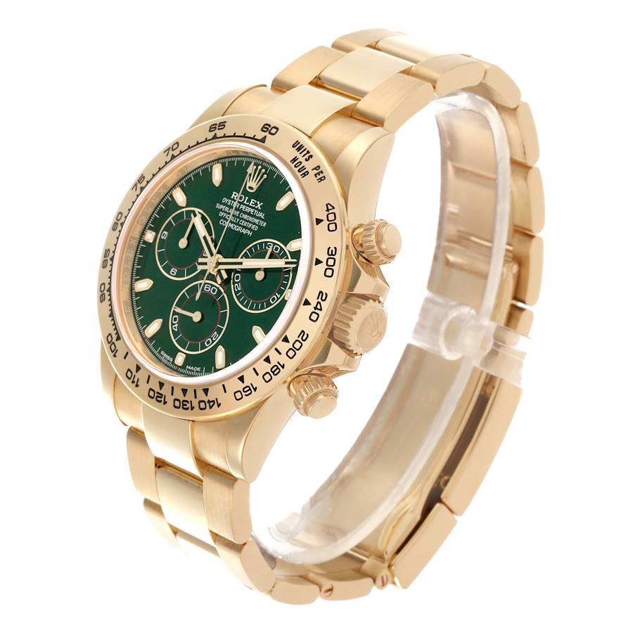 Rolex Daytona Cosmograph Gold Green Dial 116508