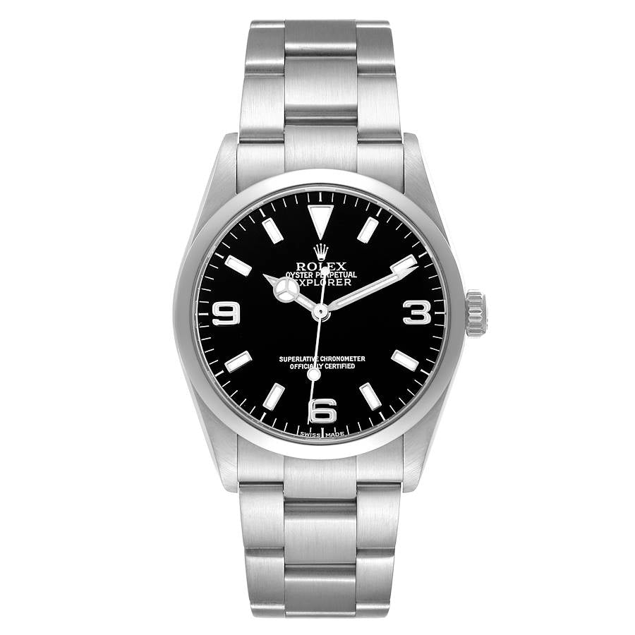 Rolex Explorer Black Dial Steel 114270