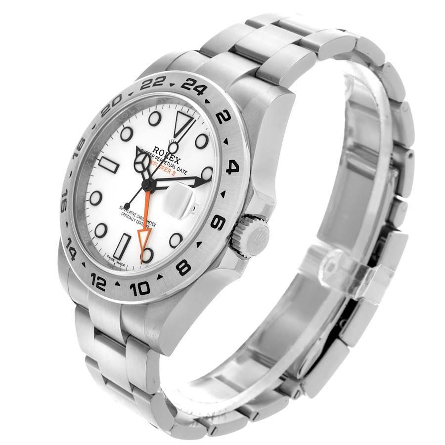 Rolex Explorer II Polar White Dial Steel 216570