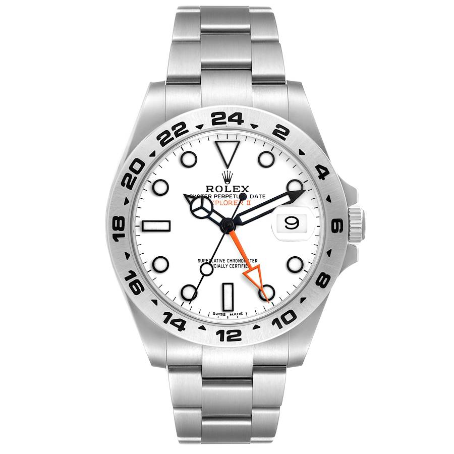 Rolex Explorer II Polar White Dial Steel 216570
