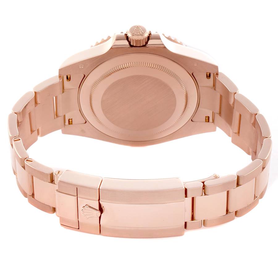 Rolex GMT-Master II Black Brown Root Beer Rose Gold 126715