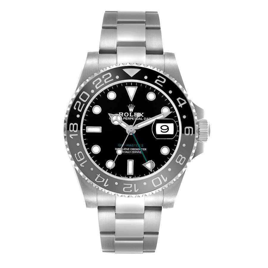 Rolex GMT-Master II Black Gray “Bruce Wayne” Bezel Steel 126710