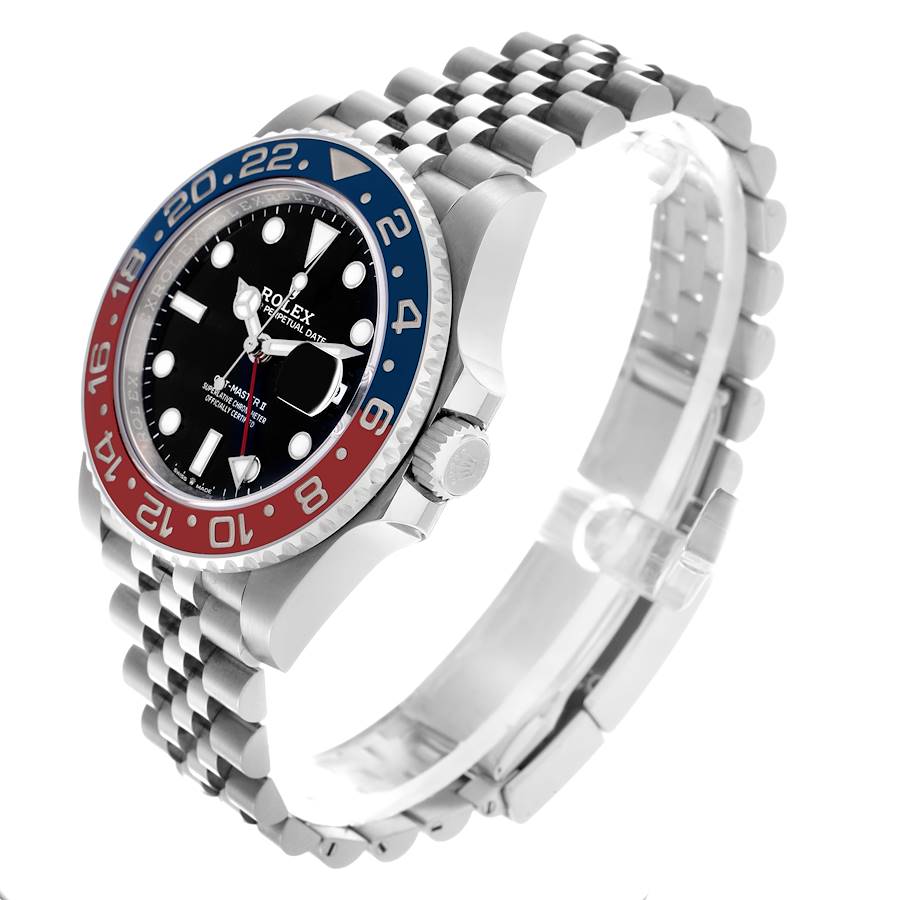 Rolex GMT-Master II Blue Red Pepsi Bezel Jubilee Steel 126710
