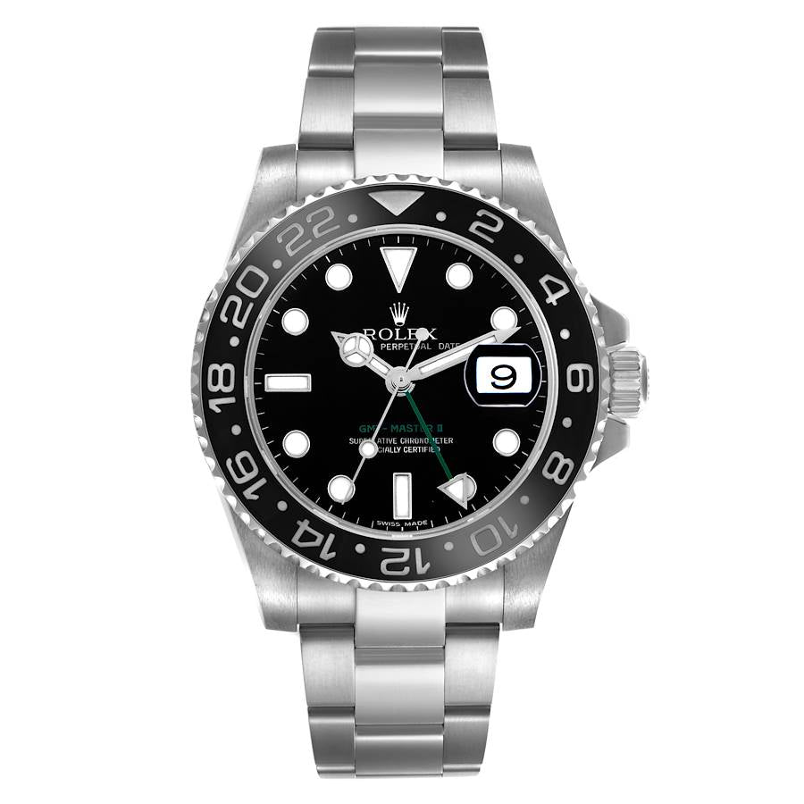 Rolex GMT-Master II Green Hand Steel 116710