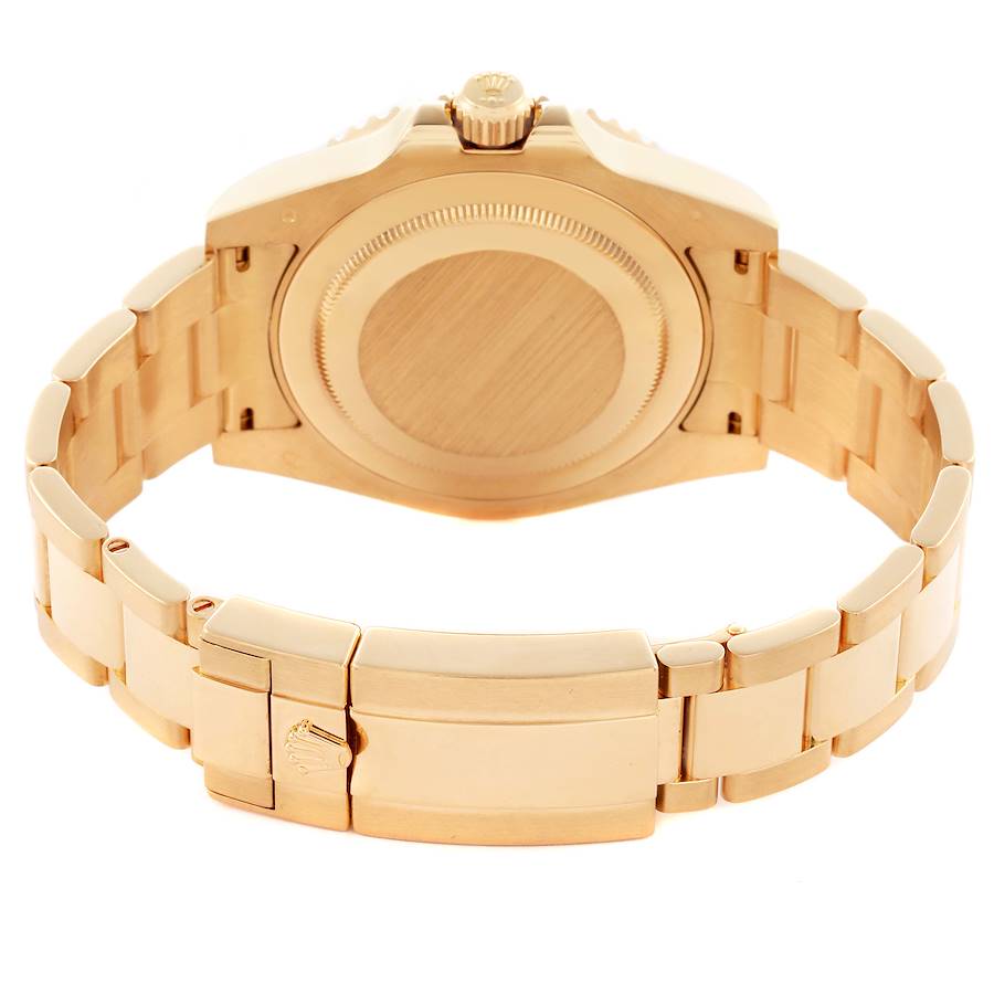 Rolex GMT-Master II Gold Green Dial 116718