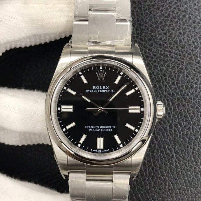 Rolex Oyster Perpetual 36mm Black Dial Steel 116000