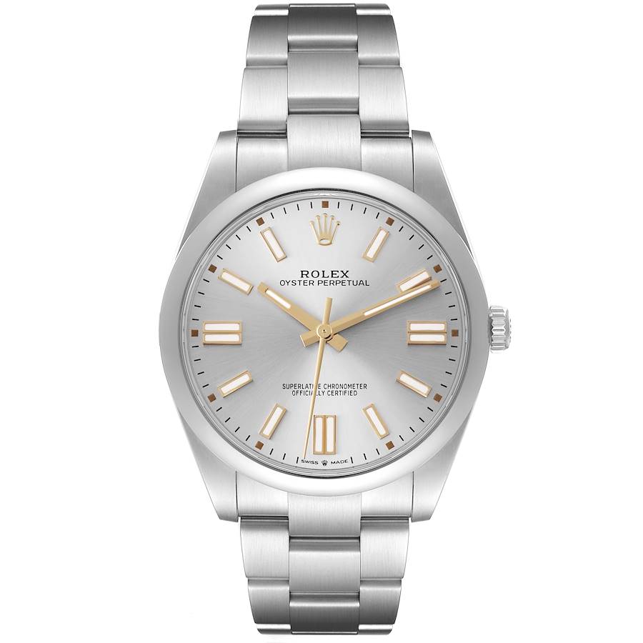 Rolex Oyster Perpetual 36mm Silver Dial 124300