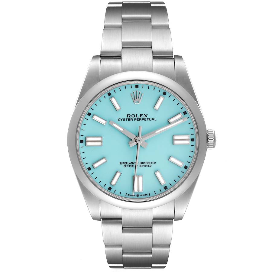 Rolex Oyster Perpetual 41mm Turquoise 124300