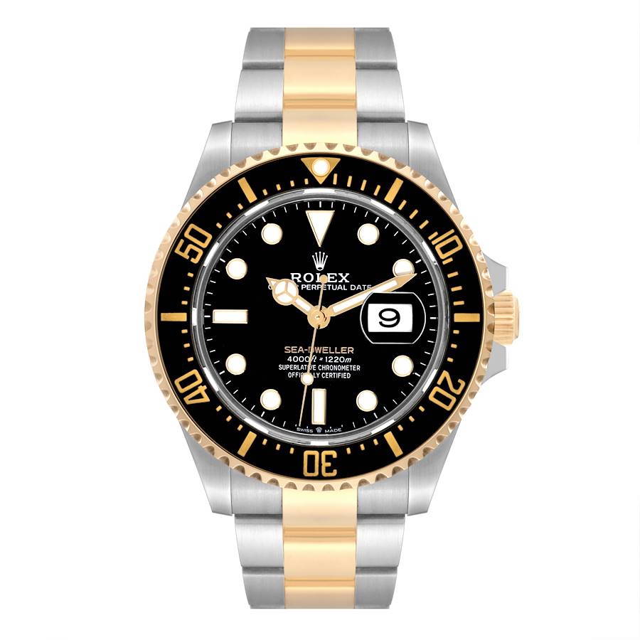 Rolex Sea-Dweller 43mm Black Dial Steel Yellow Gold 126603