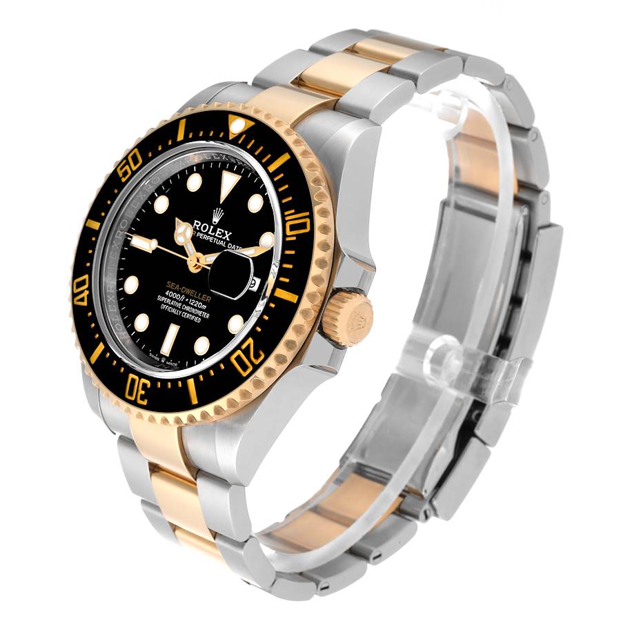 Rolex Sea-Dweller 43mm Black Dial Steel Yellow Gold 126603