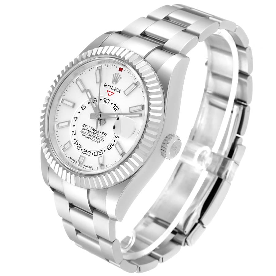 Rolex Sky Dweller Steel White Dial 336934