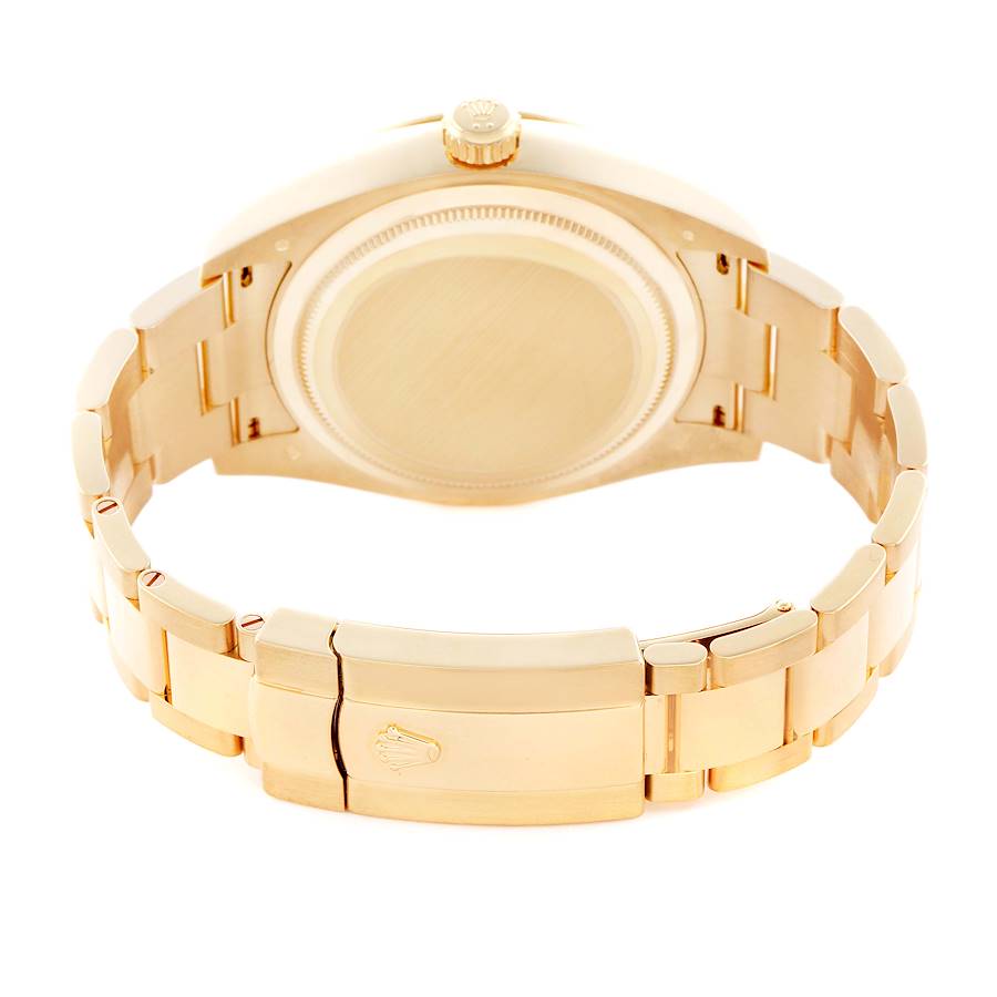 Rolex Sky Dweller Gold Black Dial 326938