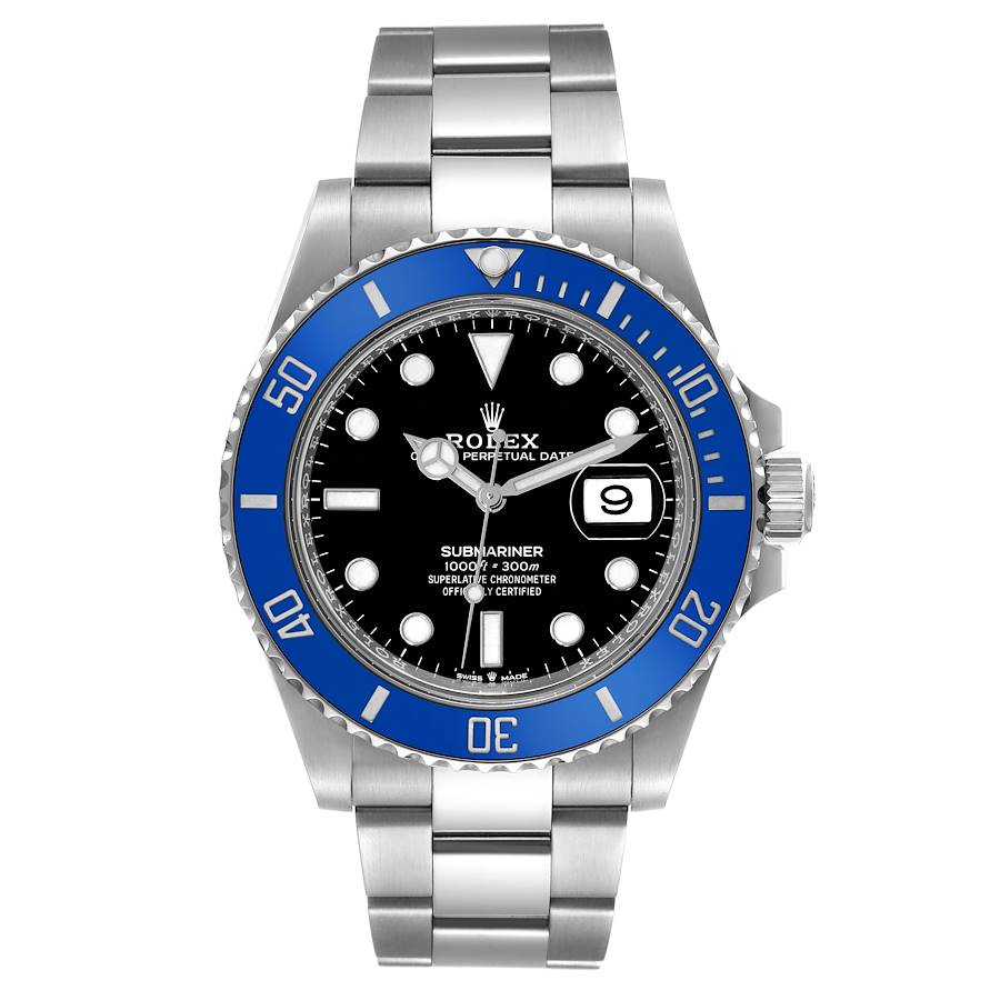 Rolex Submariner Cookie Monster Blue Ceramic Bezel White 126619