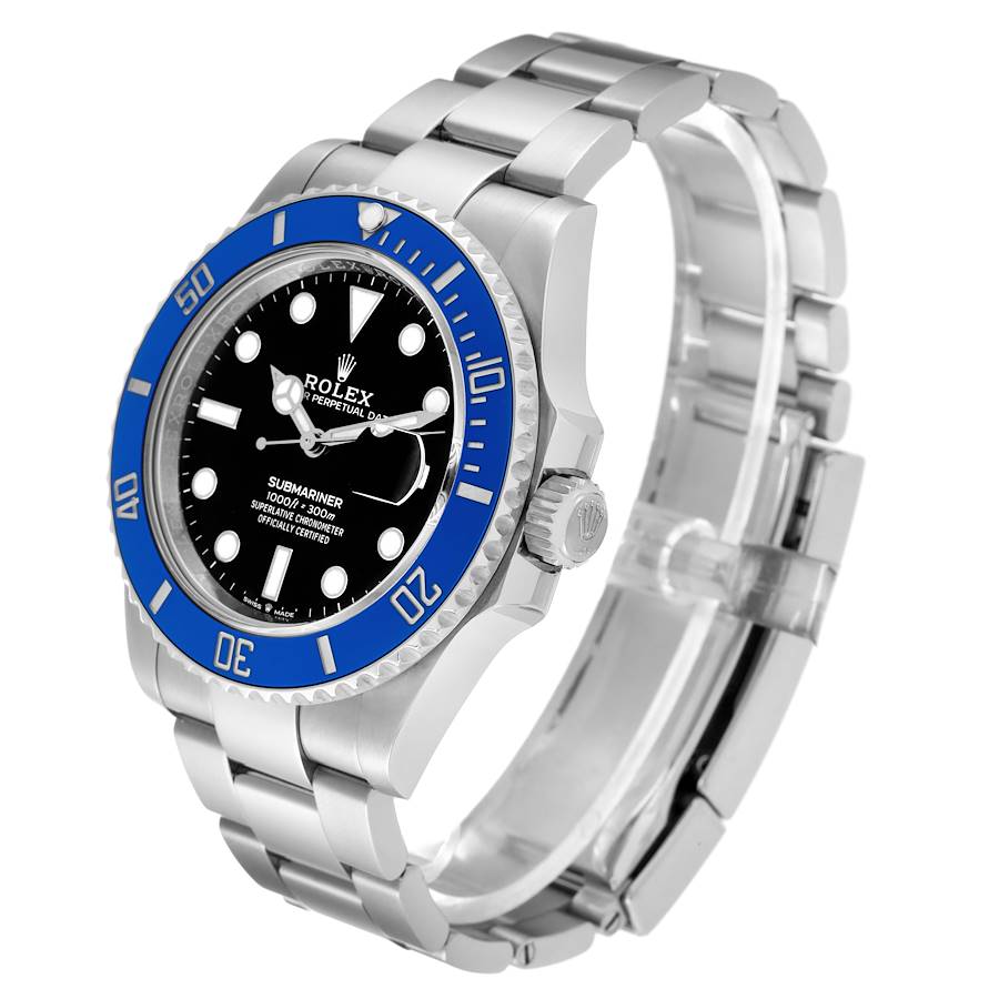 Rolex Submariner Cookie Monster Blue Ceramic Bezel White 126619