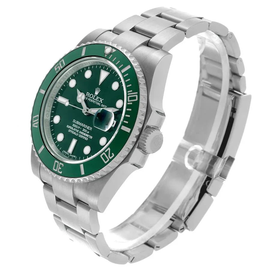 Rolex Submariner Hulk Green Dial Bezel Steel 116610LV