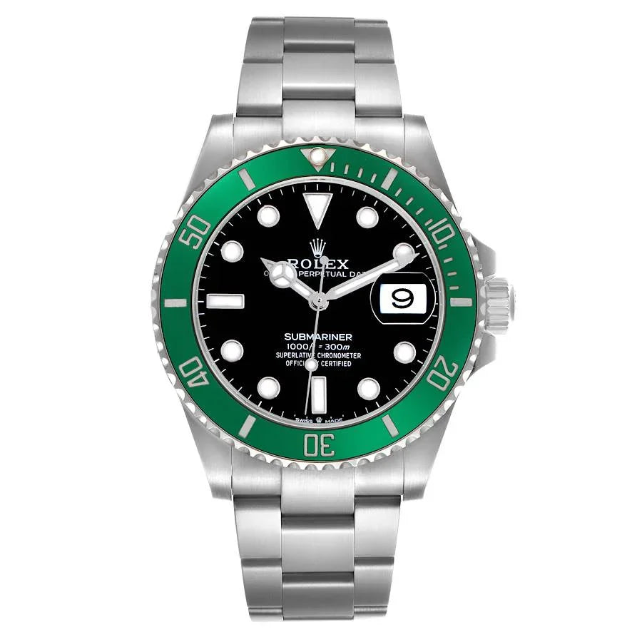 Rolex Submariner Starbucks Green Bezel Steel 126610LV
