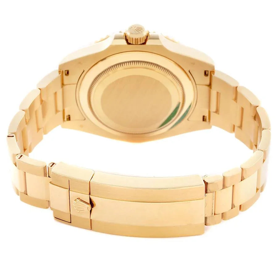 Rolex Submariner Gold Blue Dial Bezel 126618