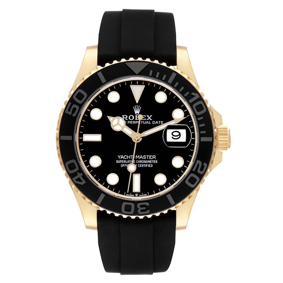 Rolex Yacht-Master Yellow Gold Oysterflex Bracelet 226658