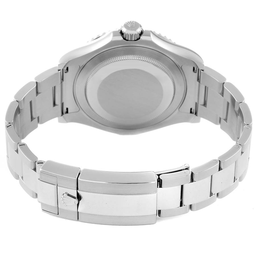 Rolex Yacht-Master Steel Platinum Bezel Rhodium Dial 126622