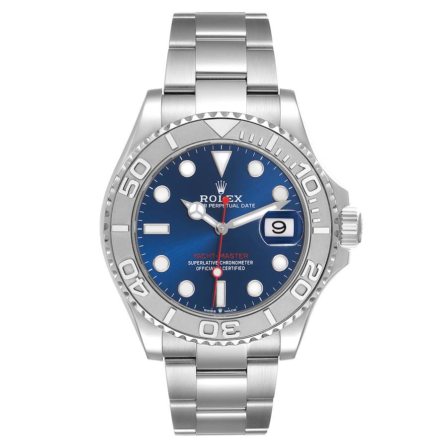 Rolex Yacht-Master Steel Platinum Blue Dial 126622