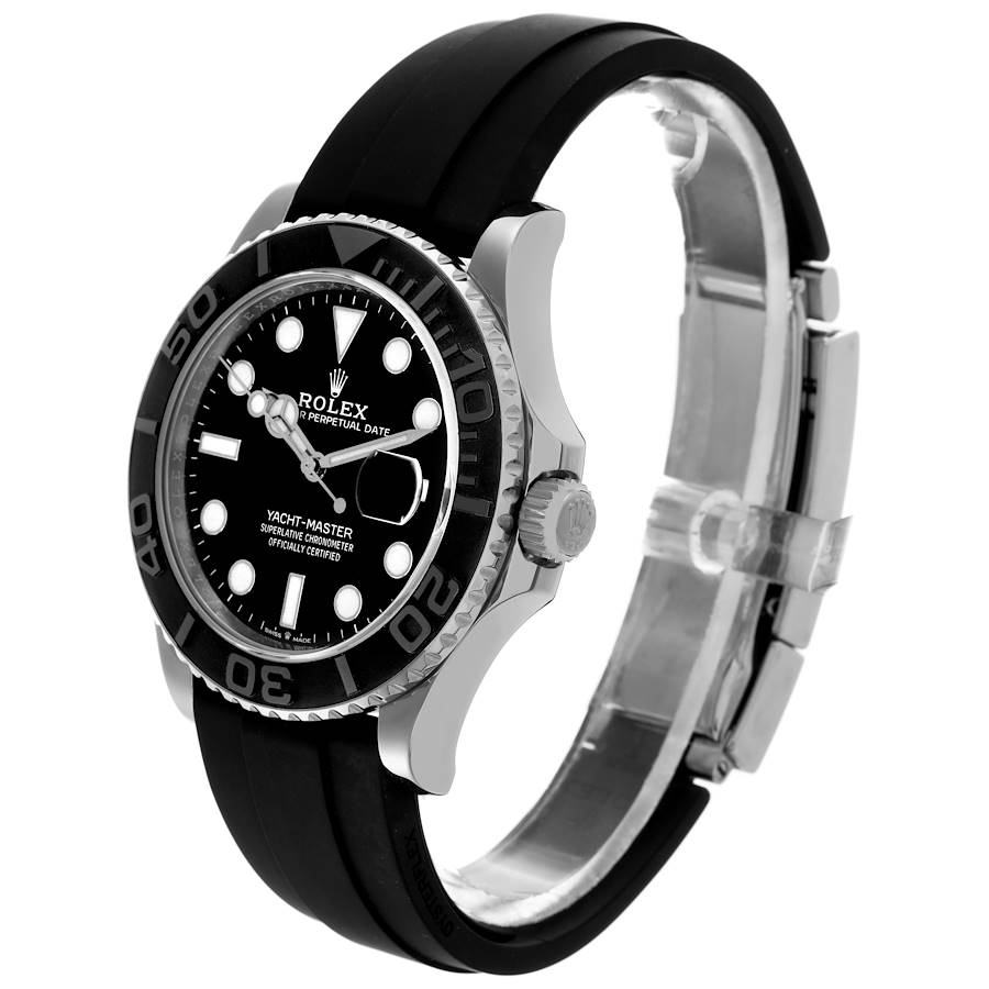 Rolex Yacht-Master White Gold Oysterflex Bracelet 226659