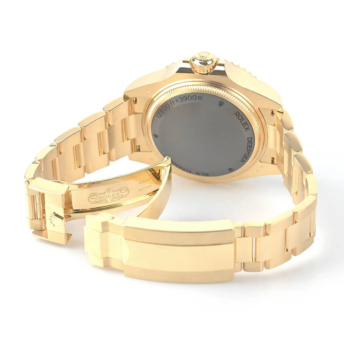 Rolex Sea-Dweller Deepsea 44mm Yellow Gold Blue Dial 136668