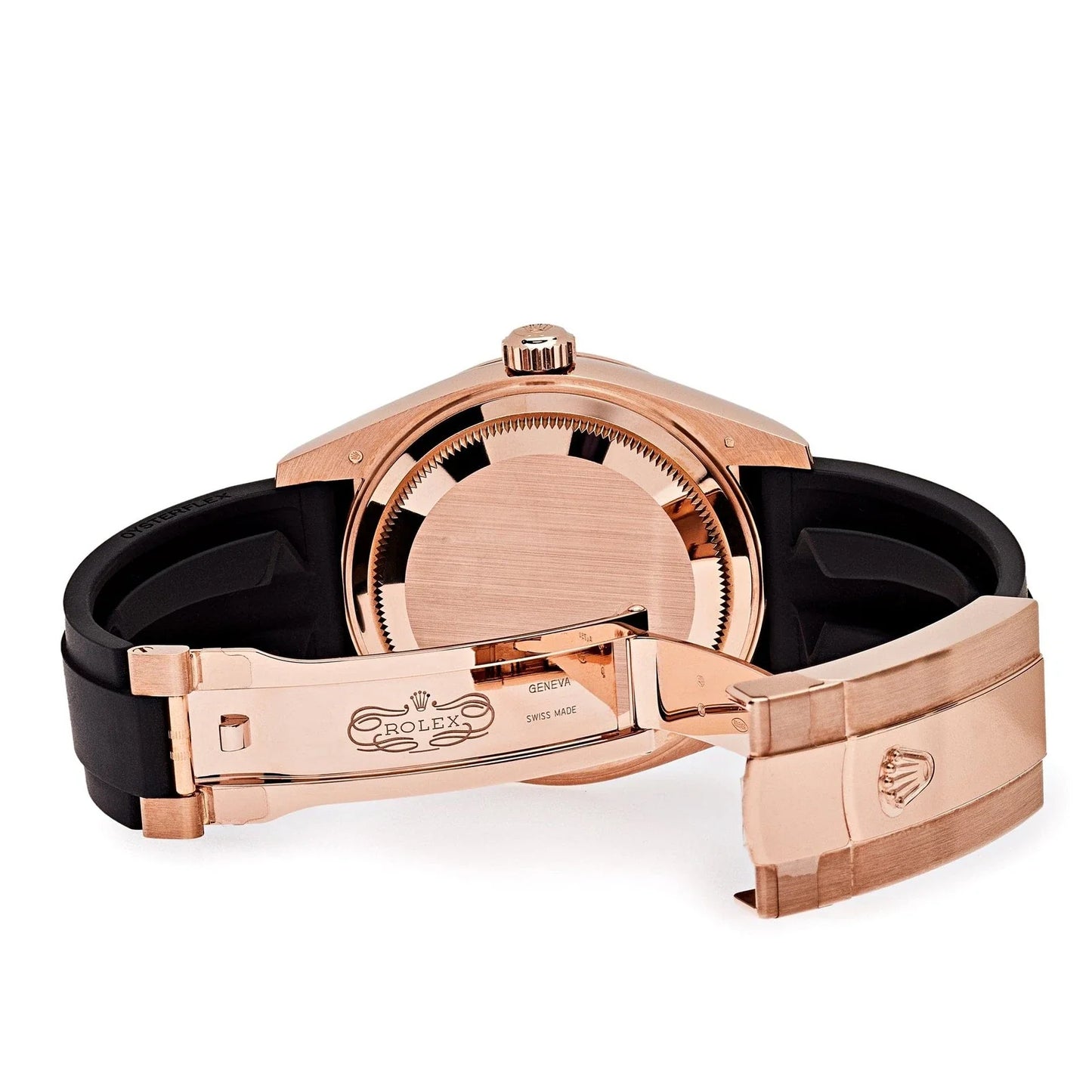 Rolex Sky Dweller Rose Gold Brown Chocolate Dial Oysterflex 336235