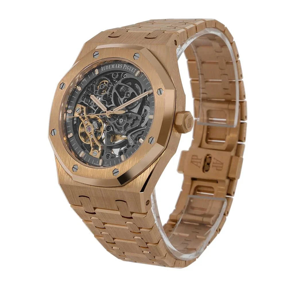 Audemars Piguet Royal Oak Double Balance Wheel Openworked Rose Gold 15407OR